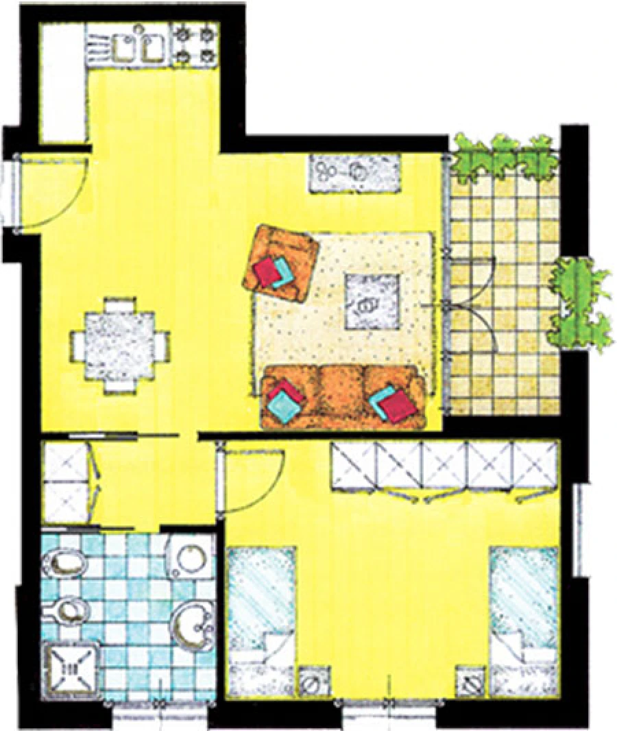 Cartina appartamento